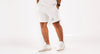 Off-white Oversized Unisex Shorts